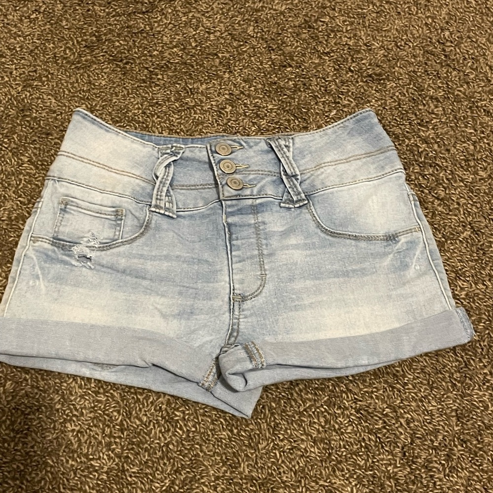 Cute blue jean shorts size xs or small